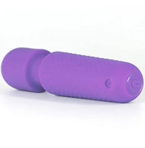 ARMONY - YOUR MAGIC MASSAGER and VIBRATOR RECHARGEABLE 10 VIBRATIONS WAND DOTS PURPLE