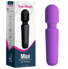 ARMONY - YOUR MAGIC MASSEUR and VIBRATEUR RECHARGEABLE 10 VIBRATIONS BAGUETTE DOTS VIOLET