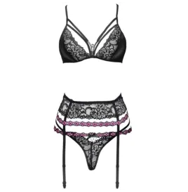LIVCO CORSETTI FASHION - SNEHANA LC 90443 BH STRUMPFGÜRTEL HÖSCHE SCHWARZ