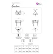 LIVCO CORSETTI FASHION - SNEHANA LC 90443 BH STRUMPFGÜRTEL HÖSCHE SCHWARZ