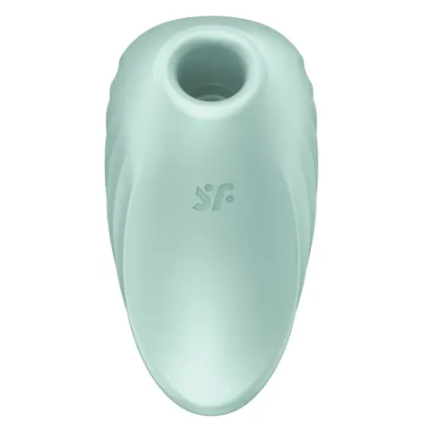 SATISFYER - PEARL DIVER AIR PULSE STIMULATOR and VIBRATOR GREEN