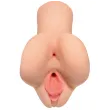 PDX PLUS - PICK YOUR PLEASURE DOUBLE LIGHT SKIN MASTURBATOR PDX PLUS - PICK YOUR PLEASURE DOUBLE LIGHT SKIN MASTURBATOR