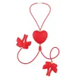ARMONY - PINCES À TÉTONS MAGNÉTIQUES À VIBRATION FORME PAPILLON ROUGES ARMONY - PINCES À TÉTONS MAGNÉTIQUES À VIBRATION FORME PAPILLON ROUGES