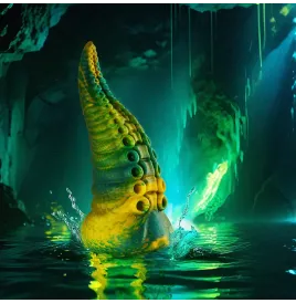 EPIC - DILDO TENTACOLO VERDE CETUS TAGLIA PICCOLA