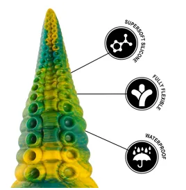 EPIC - DILDO TENTACOLO VERDE CETUS TAGLIA PICCOLA