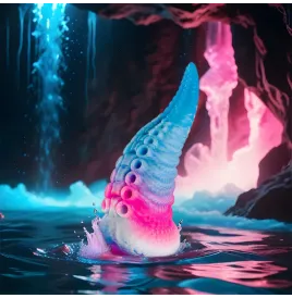 EPIC - PHORCYS BLAUER TENTAKEL-DILDO, KLEINE GRÖSSE