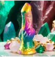 EPIC - IRIS DILDO WITH RAINBOW TESTICLES OF PLEASURE EPIC - IRIS DILDO WITH RAINBOW TESTICLES OF PLEASURE
