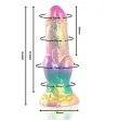 EPIC - IRIS DILDO MIT REGENBOGENFARBENEN HODEN DER VERGNÜGUNG EPIC - IRIS DILDO MIT REGENBOGENFARBENEN HODEN DER VERGNÜGUNG