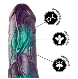 EPIC - BASILISK DILDO DOPPELT SCHUPPIG VERGNÜGEN, GROSSE GRÖSSE