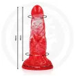 EPIC - AGNIS DILDO FUEGO CARMESÍ EPIC - AGNIS DILDO FUEGO CARMESÍ