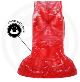 EPIC - AGNIS DILDO FUEGO CARMESÍ