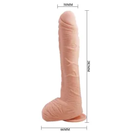 BAILE - DILDO REALISTICO IN PELLE ALEX 27 CM