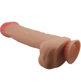 PRETTY LOVE - DILDO REALISTICO SLIDING SKIN SERIES CON VENTOSA SCORREVOLE DELLA PELLE FLESH 26 CM