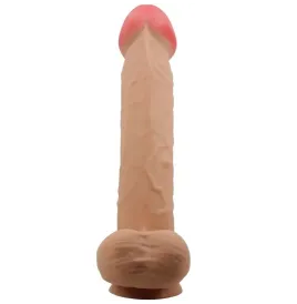PRETTY LOVE - DILDO REALISTICO SLIDING SKIN SERIES CON VENTOSA SCORREVOLE DELLA PELLE FLESH 26 CM