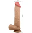 PRETTY LOVE - SÉRIE SLIDING SKIN GODE RÉALISTE AVEC VENTOUSE SLIDING SKIN FLESH 26 CM PRETTY LOVE - SÉRIE SLIDING SKIN GODE RÉALISTE AVEC VENTOUSE SLIDING SKIN FLESH 26 CM