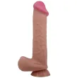 PRETTY LOVE - SLIDING SKIN SERIES DILDO REALÍSTICO CON VENTOSA PIEL DESLIZANTE MORENO 26 CM PRETTY LOVE - SLIDING SKIN SERIES DILDO REALÍSTICO CON VENTOSA PIEL DESLIZANTE MORENO 26 CM