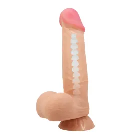 PRETTY LOVE - SLIDING SKIN SERIES DILDO REALÍSTICO CON VENTOSA PIEL DESLIZANTE 21.8 CM