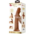 PRETTY LOVE - SHARIFE DILDO REALISTICO 25 CM MARRONE