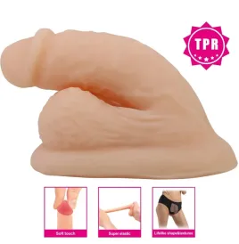PRETTY LOVE - DILDO WILDON ULTRA RÉALISTE ET ÉLASTIQUE 10 CM NATUREL