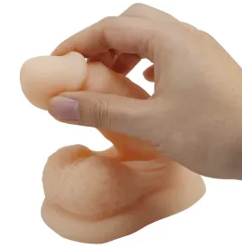 PRETTY LOVE - DILDO WILDON ULTRA RÉALISTE ET ÉLASTIQUE 10 CM NATUREL
