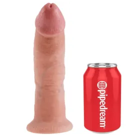 KING COCK - HARNAIS AVEC PÉNIS NATUREL RÉALISTE 22,9 CM