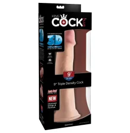 KING COCK - GODE TRIPLE DENSITÉ 23 CM