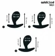 ADDICTED TOYS - SET OF 3 ANAL PLUG SILICONE MODEL 3 ADDICTED TOYS - SET OF 3 ANAL PLUG SILICONE MODEL 3
