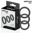 ADDICTED TOYS - SET DI ANELLI PIATTI IN SILICONE ADDICTED TOYS - SET DI ANELLI PIATTI IN SILICONE