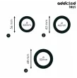 ADDICTED TOYS - SET DI ANELLI PIATTI IN SILICONE ADDICTED TOYS - SET DI ANELLI PIATTI IN SILICONE