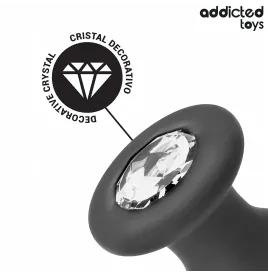 ADDICTED TOYS - PLUG ANALE CON GIOIELLO TAGLIA L 12,6 CM