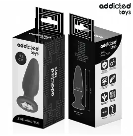 ADDICTED TOYS - PLUG ANALE CON GIOIELLO TAGLIA L 12,6 CM