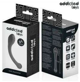 ADDICTED TOYS - ESTIMULADOR ANAL DOBLE SILICONA 18 CM
