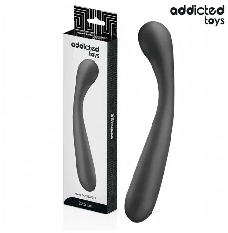 ADDICTED TOYS - DOUBLE ANAL MASSAGER SILICONE 22.5 CM