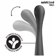 ADDICTED TOYS - DOUBLE ANAL MASSAGER SILICONE 22.5 CM ADDICTED TOYS - DOUBLE ANAL MASSAGER SILICONE 22.5 CM
