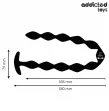ADDICTED TOYS - EXTRA LONG SILICONE ANAL PLUG ADDICTED TOYS - EXTRA LONG SILICONE ANAL PLUG