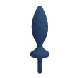 MR PLAY - TEXTURED ANAL PLUG WITH RING BLUE L MR PLAY - TEXTURED ANAL PLUG WITH RING BLUE L