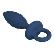 MR PLAY - TEXTURED ANAL PLUG WITH RING BLUE L MR PLAY - TEXTURED ANAL PLUG WITH RING BLUE L
