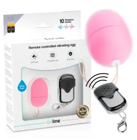 ONLINE - OEUF VIBRANT TÉLÉCOMMANDE S ROSE
