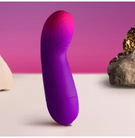 ROCKS- OFF - GLOW GIRL VIBE VIBRADOR G-SPOT DISCRETO MORADO