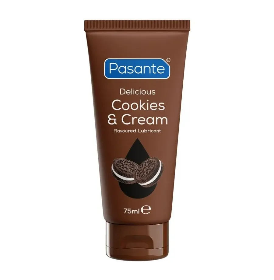 PASANTE - LUBRICANTE COOKIES and CREAM A BASE DE AGUA 75 ML PASANTE - LUBRICANTE COOKIES and CREAM A BASE DE AGUA 75 ML