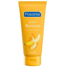 PASANTE - LUBRIFIANT À BASE DEAU, ARÔME BANANE 75 ML