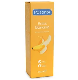 PASANTE - LUBRICANTE SABOR BANANA A BASE DE AGUA 75 ML