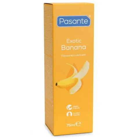 PASANTE - LUBRICANT WATER BASED BANANA FLAVOURED 75 ML
