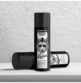 BLACK HOLE - RÉPARATION ANALE RELAX À BASE DEAU AVEC HYALURON 30 ML