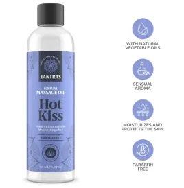 INTIMATELINE - TANTRAS LOVE OIL HOT KISS MASSAGE OIL 150 ML