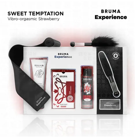 BRUMA XPERIENCE - SÜSSE ERDBEERE VIBRO-ORGASMISCHES VERSUCHUNGSSET