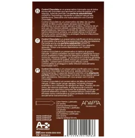 CONTROL - ADAPTA CHOCOLATE CONDOMS 12 UNITS