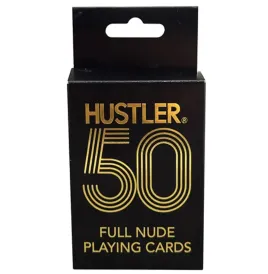 KHEPER GAMES - HUSTLER 50 FULL NUDE PLAYING CARDS