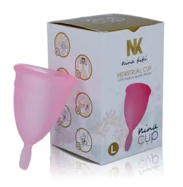 NINA KIKÍ - MENSTRUAL CUP PINK - SIZE L