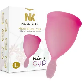 NINA KIKÍ - COUPE MENSTRUELLE ROSE - TAILLE L